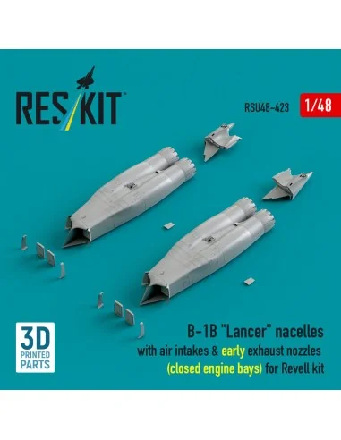 B-1B Lancer nacelles with air intakes & early exhaust nozzles (?los...
