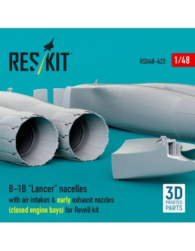 B-1B Lancer nacelles with air intakes & early exhaust nozzles (?los...
