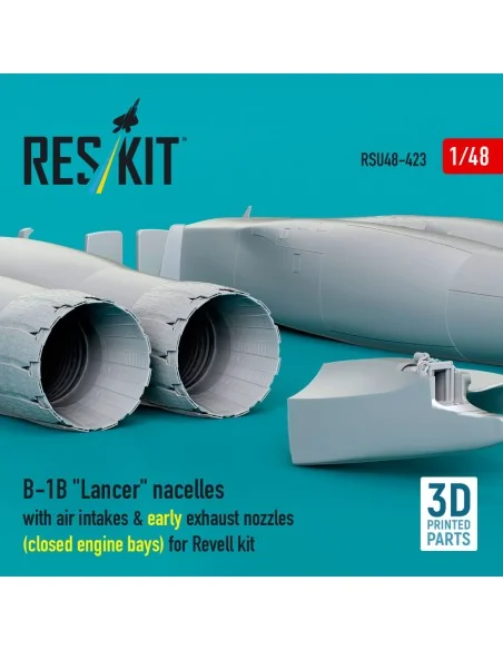 B-1B Lancer nacelles with air intakes & early exhaust nozzles (?los...