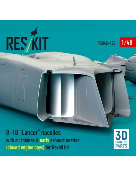 B-1B Lancer nacelles with air intakes & early exhaust nozzles (?los...