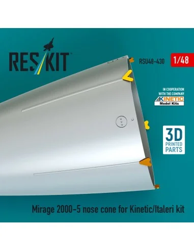 [NO_DESC] Mirage 2000-5 nose cone for Kinetic/Italeri kit (3D Print...