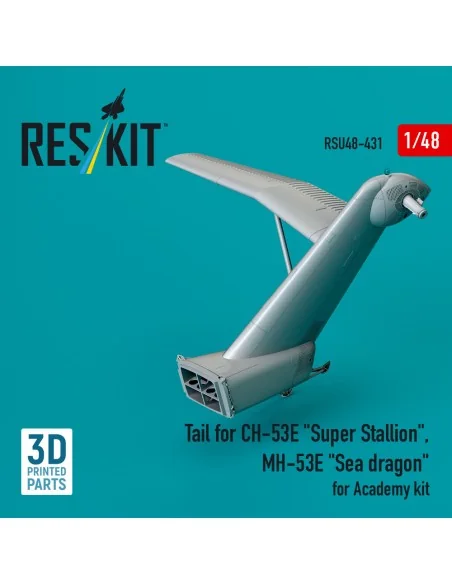Tail for CH-53E Super Stallion, MH-53E Sea dragon for Academy kit (...