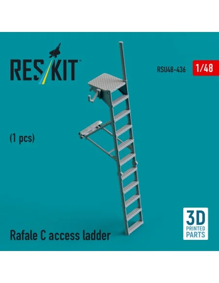 Rafale C access ladder (3D Printed), 1/48 - ResKit Models RSU48-0436