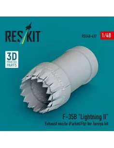 ?F-35B Lightning II exhaust nozzle (Parked/Fly) for Tamiya kit (3D ...