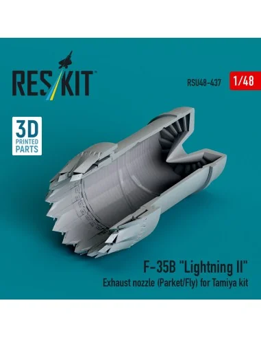 ?F-35B Lightning II exhaust nozzle (Parked/Fly) for Tamiya kit (3D ...