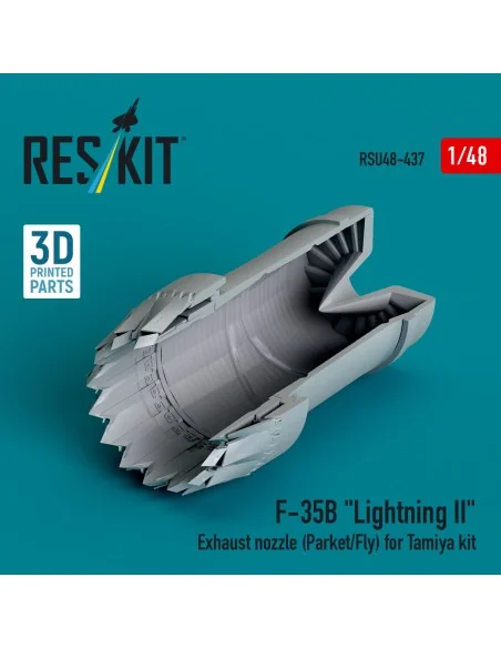 ?F-35B Lightning II exhaust nozzle (Parked/Fly) for Tamiya kit (3D ...