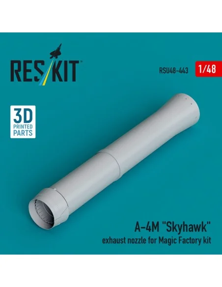 A-4M Skyhawk exhaust nozzle for Magic Factory kit (3D Printed), 1/4...