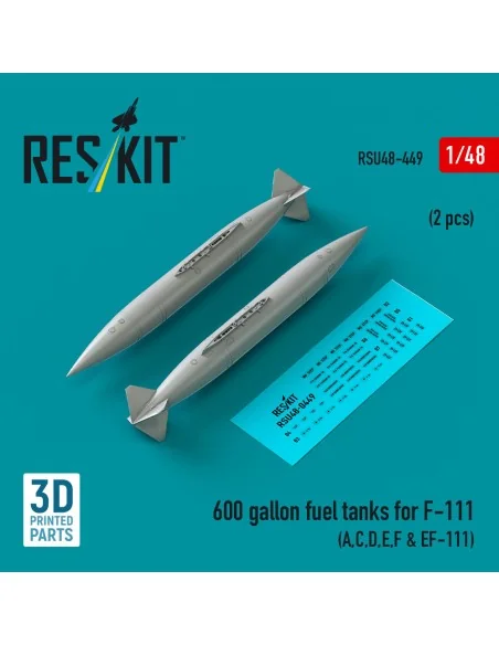 [NO_DESC] 600 gallon fuel tanks for F-111 (A, C, D, E, F & EF-111) ...