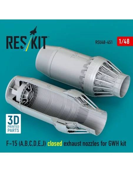 F-15 Eagle/Strike Eagle (A, B, C, D, E early, J) F100-PW-220 closed...