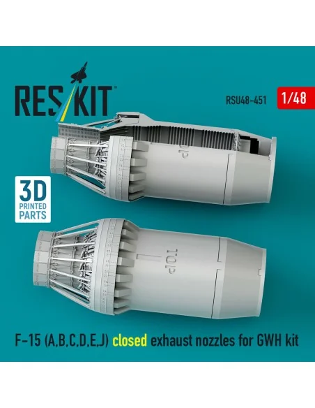F-15 Eagle/Strike Eagle (A, B, C, D, E early, J) F100-PW-220 closed...