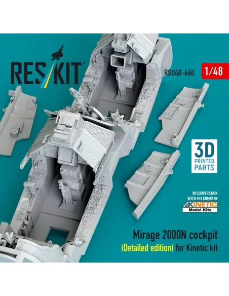 [NO_DESC] Mirage 2000N cockpit (Detailed edition) for Kinetic kit (...
