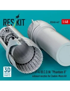 [NO_DESC] F-4 (B, C, D, N) Phantom II exhaust nozzles for Zoukei-Mu... 2