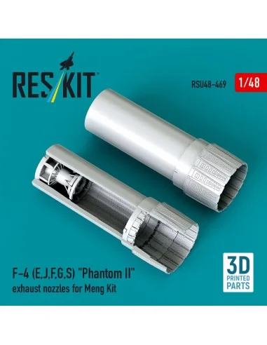 F-4 (E, J, F, G, S) Phantom II exhaust nozzles for Meng kit (3D Pri...