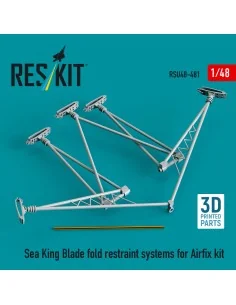 Sea King blade fold restraint systems for Airfix kit (3D Printed), ...