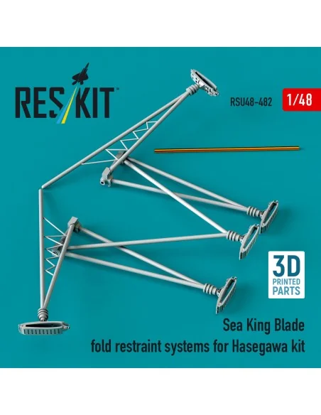 Sea King blade fold restraint systems for Hasegawa kit (3D Printed)...
