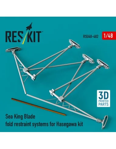 Sea King blade fold restraint systems for Hasegawa kit (3D Printed)...