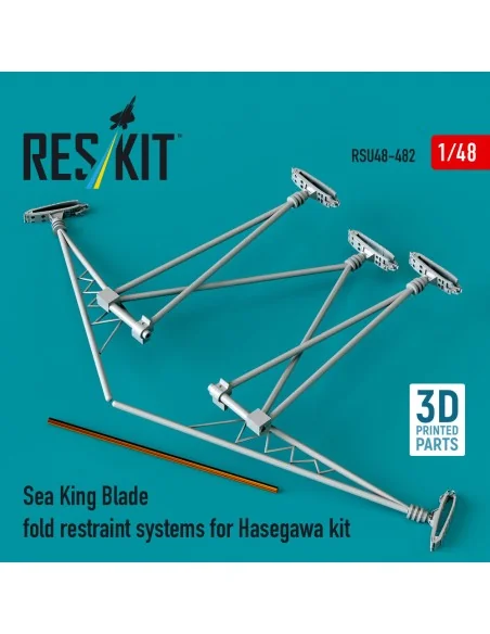 Sea King blade fold restraint systems for Hasegawa kit (3D Printed)...