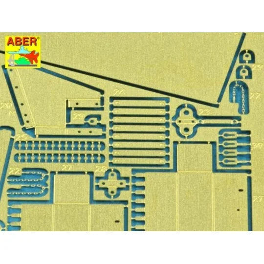 Anti-Aircraft Gun ARMOUR for Flak 36/37 - Aber Models 48050