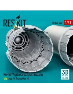 RA-5C Vigilante exhaust nozzles late type for Trumpeter kit (3D Pri... 2