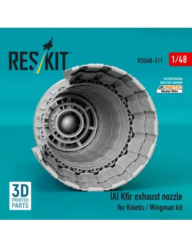[NO_DESC] IAI Kfir exhaust nozzle for Kinetic / Wingman kit (3D Pri...