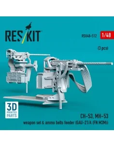 [NO_DESC] CH-53, MH-53 weapon set & ammo belts feeder (GAU-21/A (FN... 2