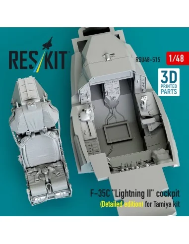 [NO_DESC] F-35C Lightning II cockpit (Detailed edition) for Tamiya ...