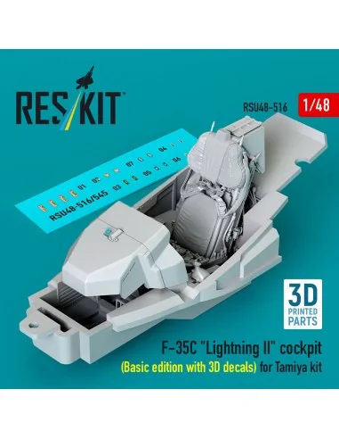 [NO_DESC] F-35C Lightning II cockpit (Basic edition with 3D decals)...