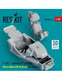 [NO_DESC] F-35C Lightning II cockpit (Basic edition with 3D decals)... 2