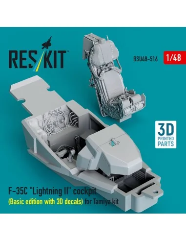 [NO_DESC] F-35C Lightning II cockpit (Basic edition with 3D decals)...