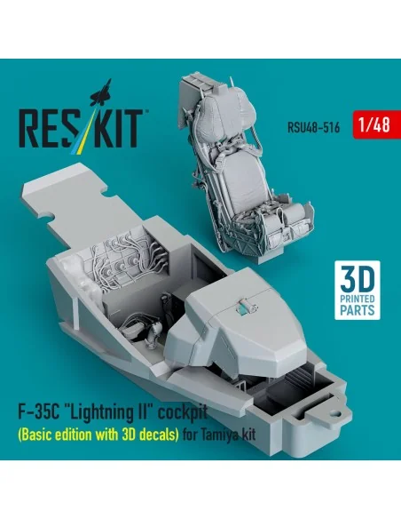 [NO_DESC] F-35C Lightning II cockpit (Basic edition with 3D decals)...