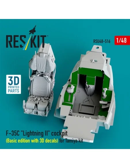 [NO_DESC] F-35C Lightning II cockpit (Basic edition with 3D decals)...