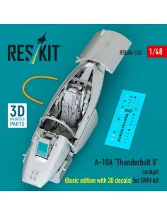 A-10A Thunderbolt II cockpit (Basic edition with 3D decals) for GWH...