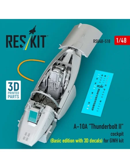 [NO_DESC] A-10A Thunderbolt II cockpit (Basic edition with 3D decal...