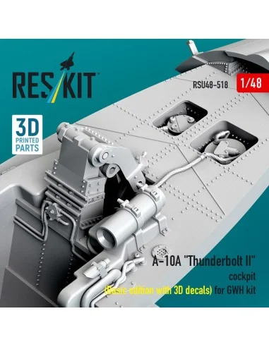 A-10A Thunderbolt II cockpit (Basic edition with 3D decals) for GWH...