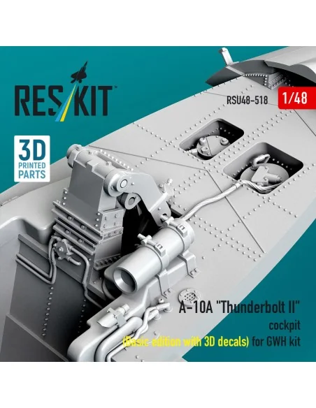 A-10A Thunderbolt II cockpit (Basic edition with 3D decals) for GWH...
