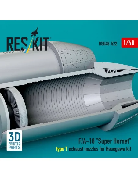 [NO_DESC] F/A-18 Super Hornet type 1 exhaust nozzles for Hasegawa k...