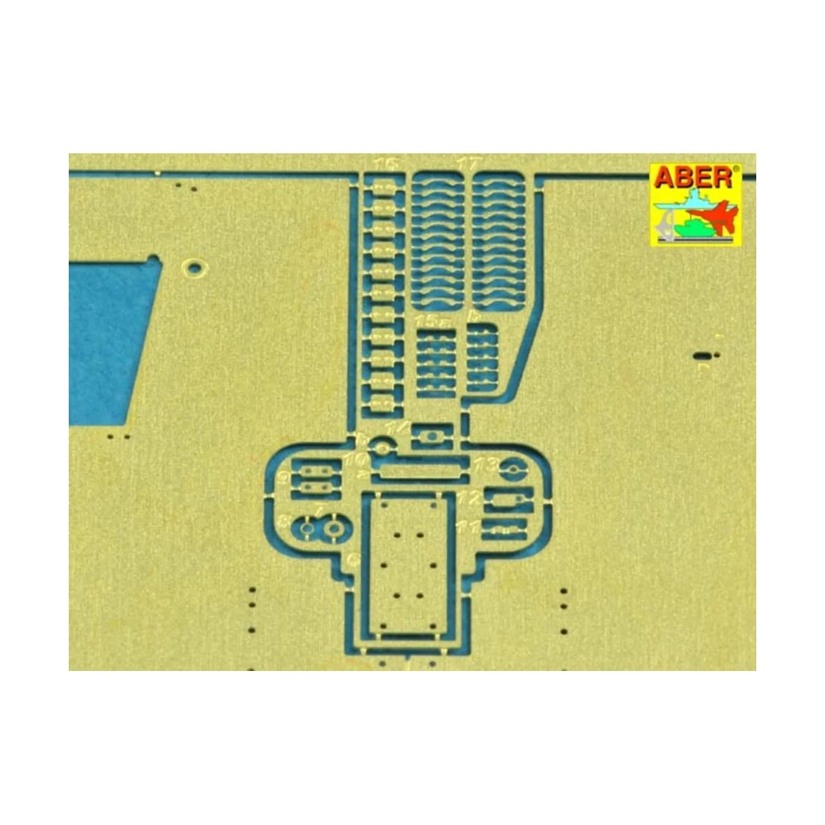 Anti-Aircraft Gun ARMOUR for Flak 36/37, 1/48 - Aber Models 48050