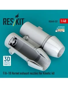 F/A-18 Hornet exhaust nozzles for Kinetic kit (3D Printed), 1/48 - ...