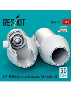 F/A-18 Hornet exhaust nozzles for Kinetic kit (3D Printed), 1/48 - ... 2