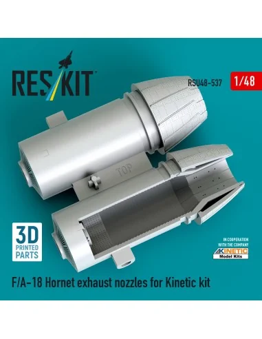 [NO_DESC] F/A-18 Hornet exhaust nozzles for Kinetic kit (3D Printed...