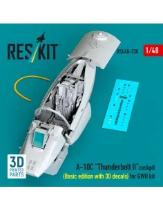 A-10C Thunderbolt II cockpit (Basic edition with 3D decals) for GWH...