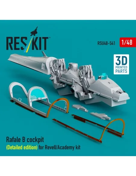 Rafale B cockpit cockpit (Detailed edition) for Revell/Academy kit ...