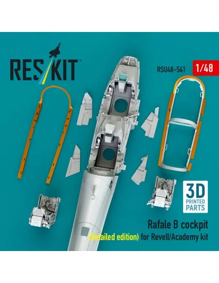 Rafale B cockpit cockpit (Detailed edition) for Revell/Academy kit ...