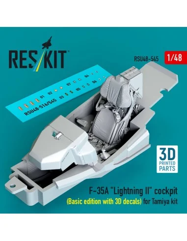 [NO_DESC] F-35A Lightning II cockpit (Basic edition with 3D decals)...