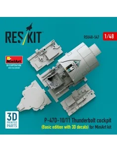 P-47D-10/11 Thunderbolt cockpit (Basic edition with 3D decals) for ... 2