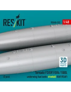 Tornado F3/GR1/GR4 1500L underwing fuel tanks (riveted) (RAF/RSAF) ... 2
