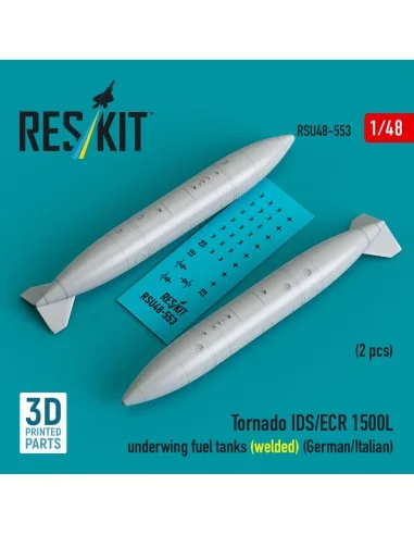 Tornado IDS/ECR 1500L underwing fuel tanks (welded) (German AF / It...