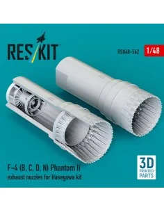 [NO_DESC] F-4 (B, C, D, N) Phantom II exhaust nozzles for Hasegawa ...