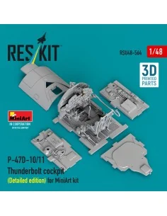 P-47D-10/11 Thunderbolt cockpit (Detailed edition) for MiniArt kit ... 2