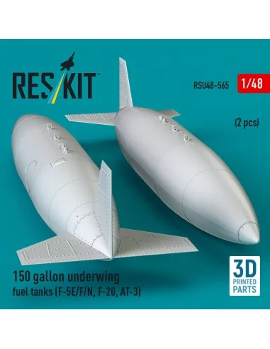 150 gallon underwing fuel tanks (2 pcs) (F-5E/F/N, F-20, AT-3) (3D ...